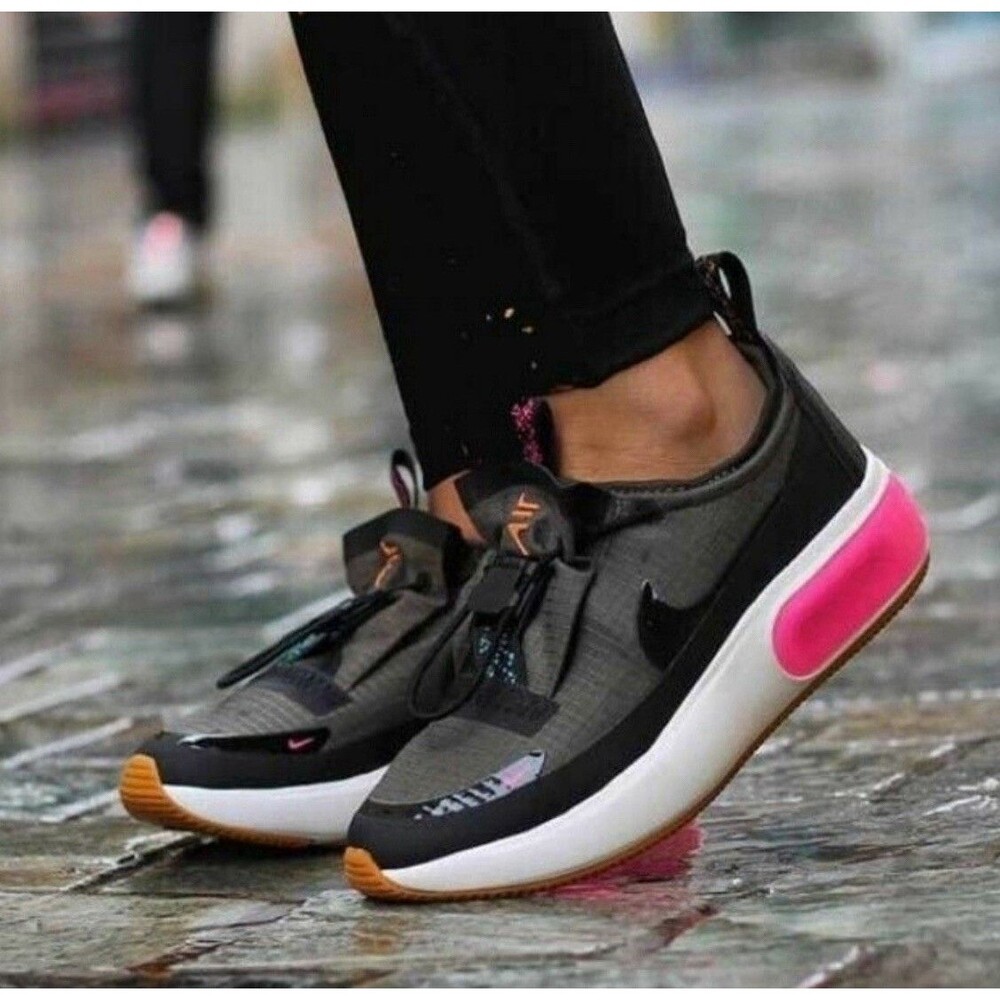 Nike Air Max Dia Winter Cargo Sneakers Khaki Pink BQ9665-301 Olive Green 8.5